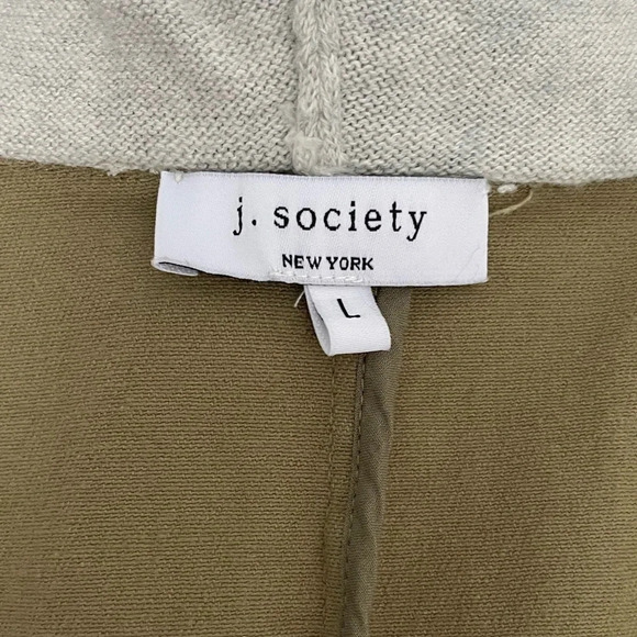 COPY - Women's J. Society Hooded Blazer Jacket - Sz. L - Picture 4 of 5
